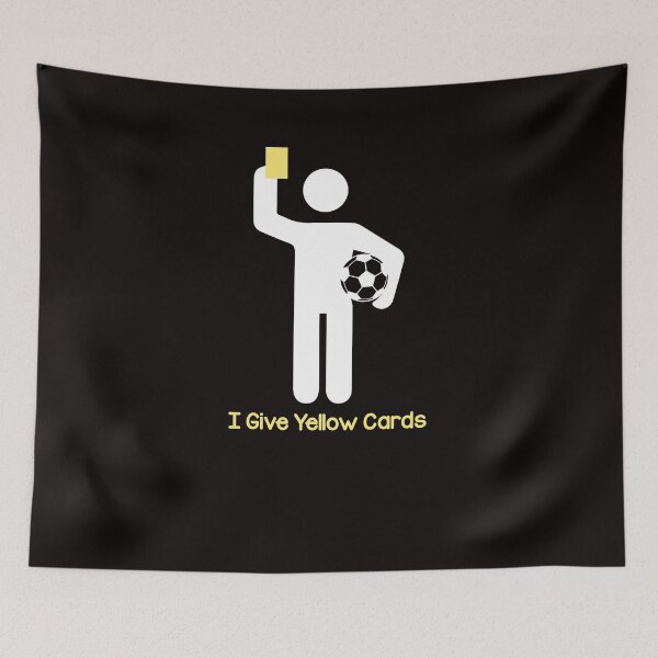 Item preview, Yellow card referee warning designed and sold by Imutobi.