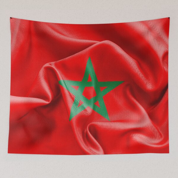 Item preview, Morocco Flag designed and sold by MarkUK97.
