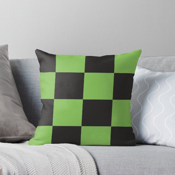 Item preview, Goth Green Chequered Pattern designed and sold by zcabask.