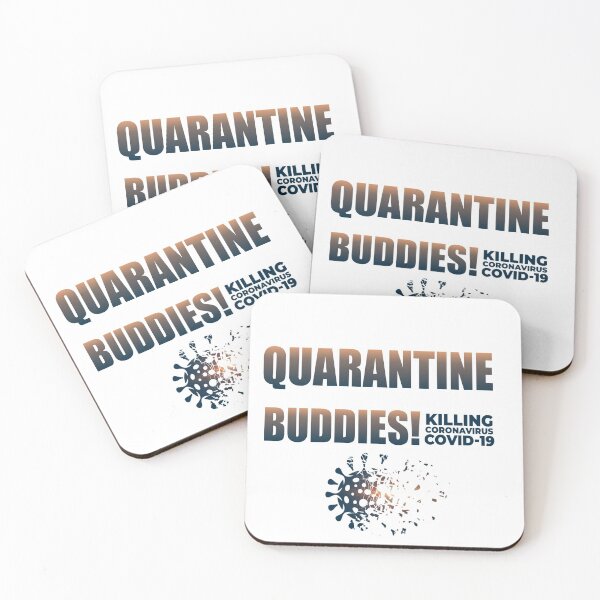 Item preview, quarantine buddies 2020 designed and sold by TopDesignArt.