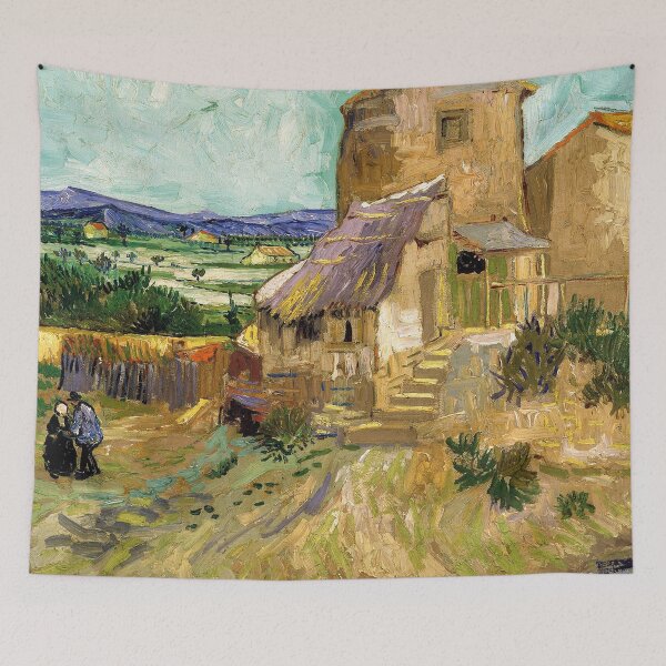Item preview, The Old Mill, by Vincent van Gogh designed and sold by Irina Polyanskaya.