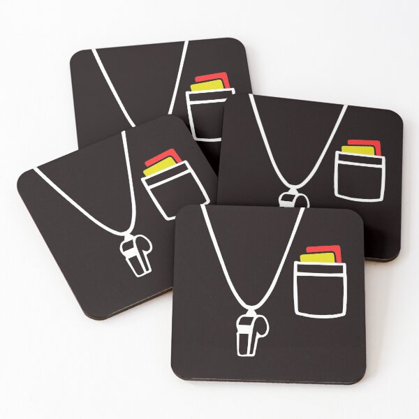 Item preview, Referee whistle yellow red card designed and sold by Imutobi.