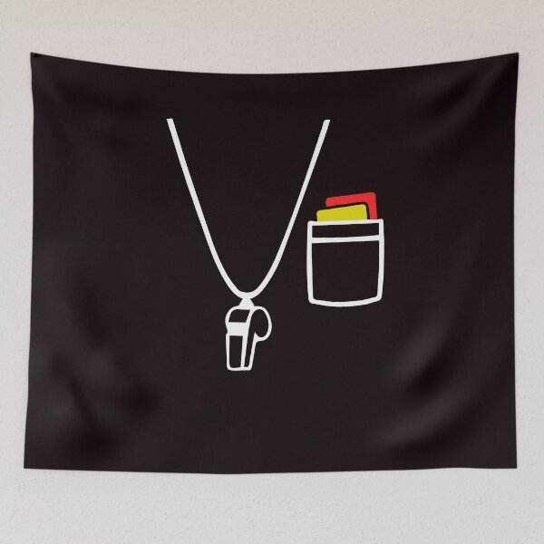 Item preview, Referee whistle yellow red card designed and sold by Imutobi.