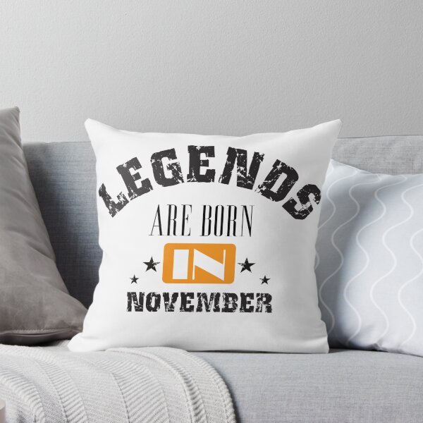 Item preview, Copy of Legends are born in November - Graphic Illustration Art designed and sold by mankeemagic.