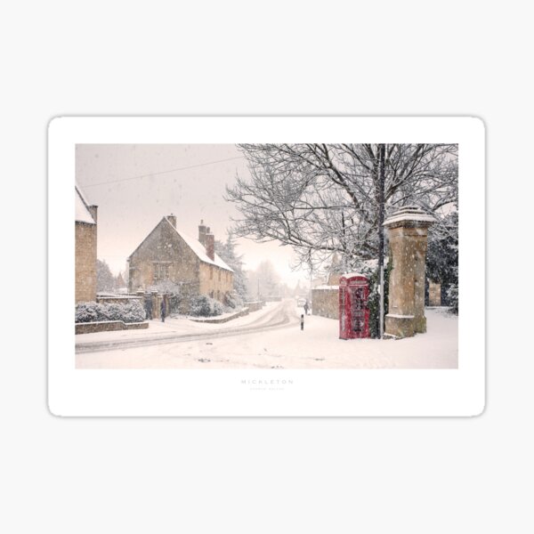 Mickleton, Gloucestershire Sticker
