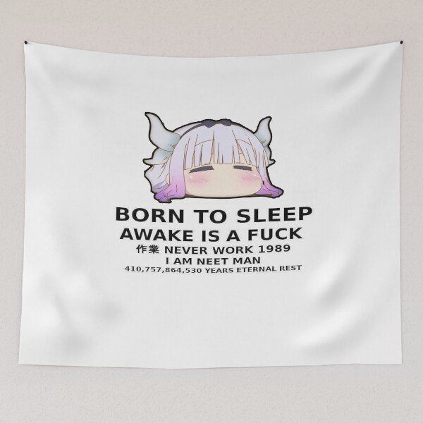 Item preview, Cute Neet Kanna Kamui shirt/sticker/more - Dragon maid - Anime designed and sold by Sethlow.