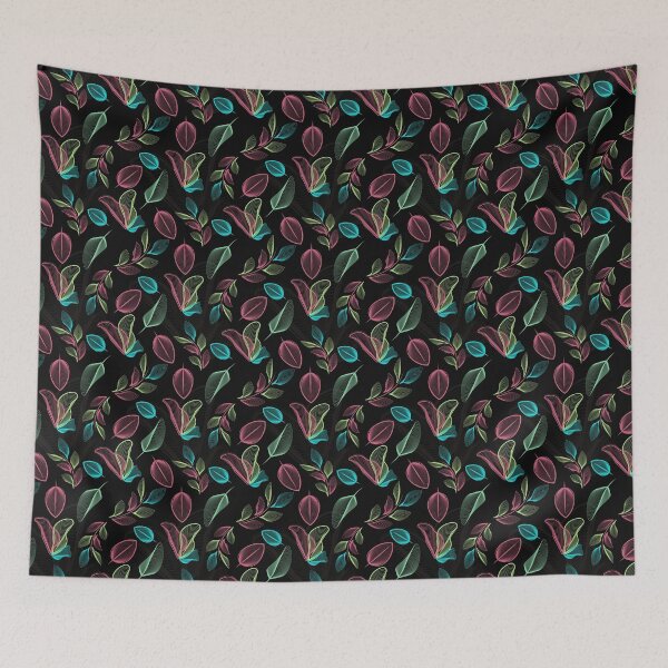 Item preview, Digital leaves floral pattern designed and sold by Illutino.