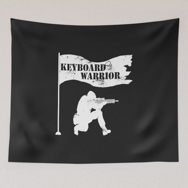 Item preview, Keyboard Warrior, Gaming Design, gift idea designed and sold by Kuma518.