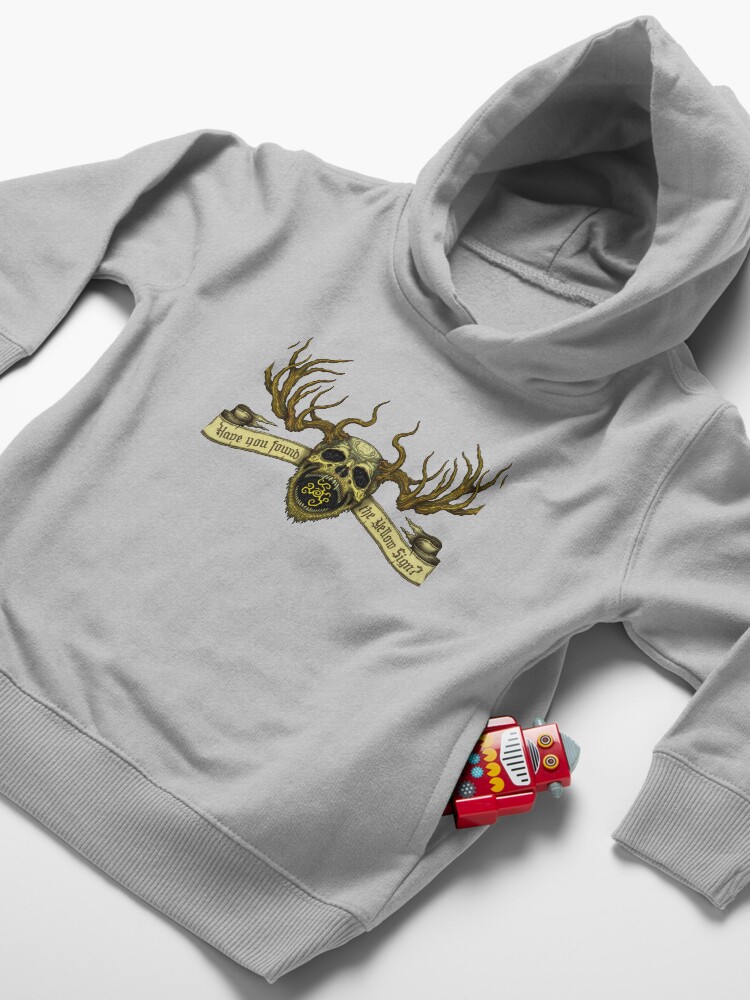 Alternate view of The Pallid Mask - Azhmodai 2020 Toddler Pullover Hoodie