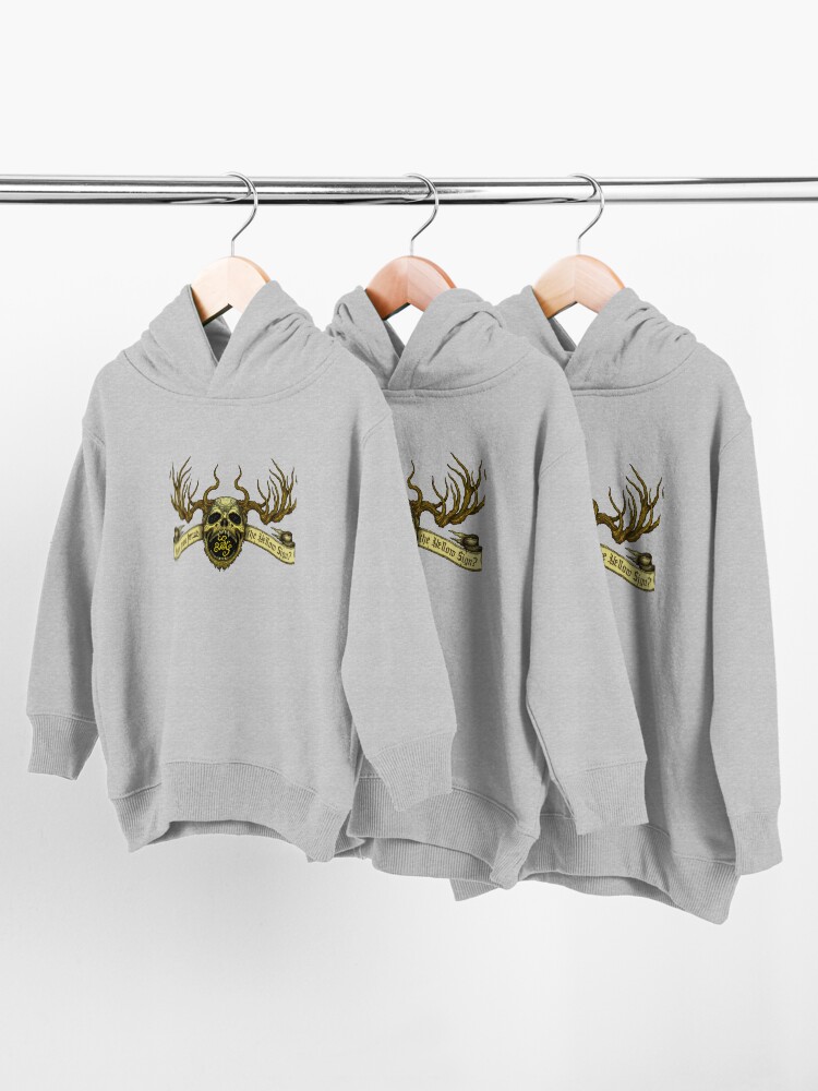 Alternate view of The Pallid Mask - Azhmodai 2020 Toddler Pullover Hoodie