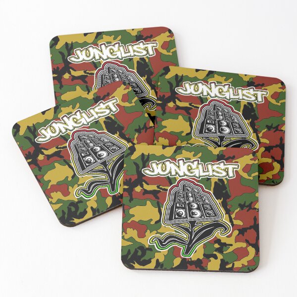 Item preview, Junglist-SpeakerStack RastaCamo designed and sold by Klaus Bremner (Autotelic Art).