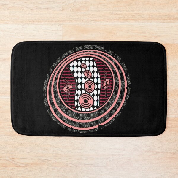 Item preview, CROP CIRCLE ALIEN DESIGN in pink FOR ALTERNATIVE HOME WARES AND SHIRT STYLES designed and sold by ozcushionstoo.
