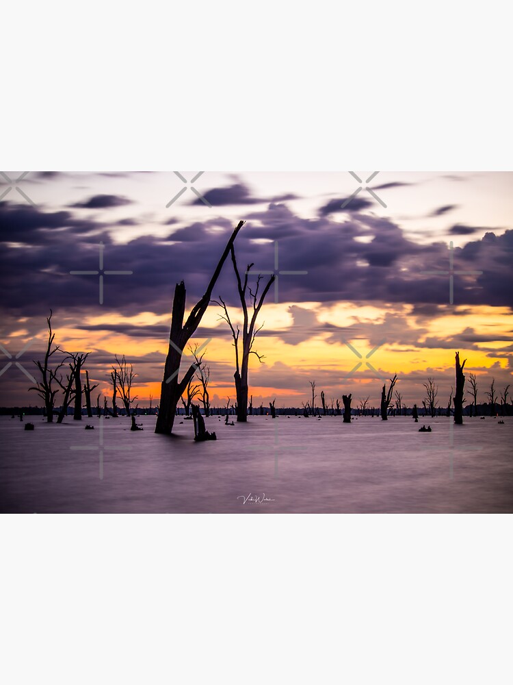 "Lake Mulwala, Yarrawonga, Victoria, Australia" Sticker for Sale by