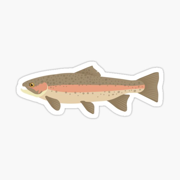 Vista previa del artículo con la obra « Esta trucha se convirtió en un pez de caza popular y ahora es una parte estable de la pesca local.», diseñado y vendido por Emma Pardini.
