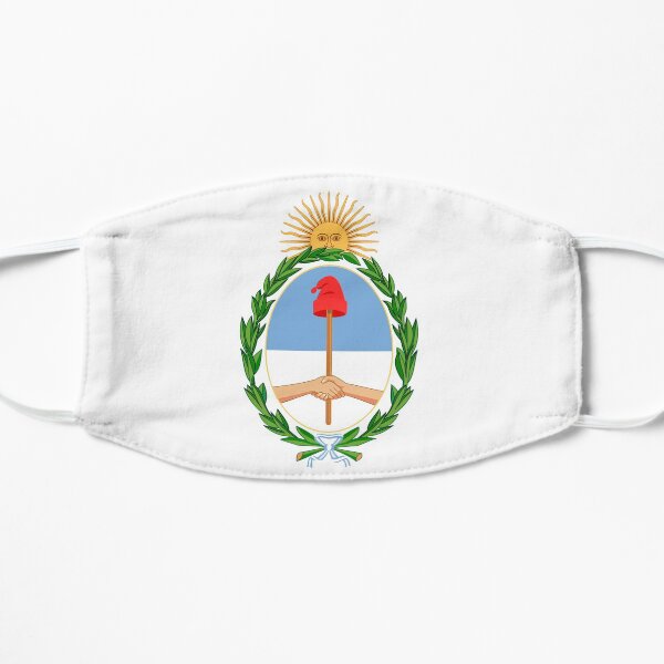 Escudo de armas argentino Mascarilla