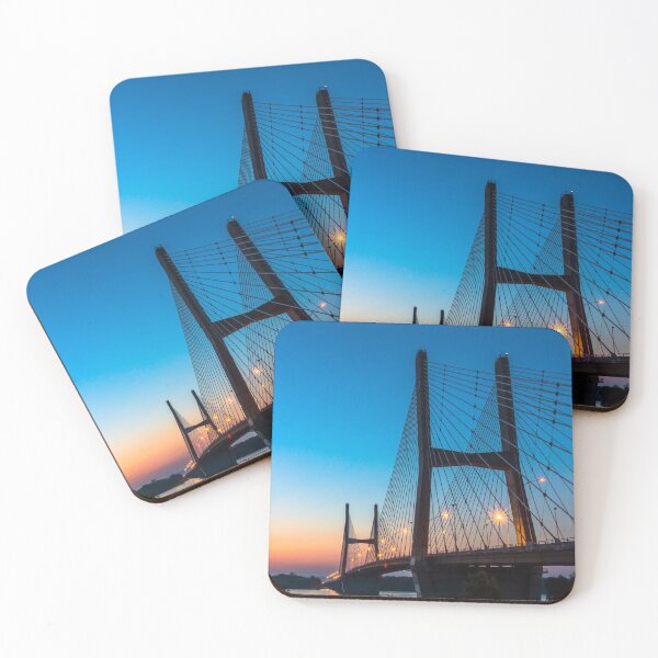 Item preview, Twilight At Bill Emerson Bridge designed and sold by mljdwhite.