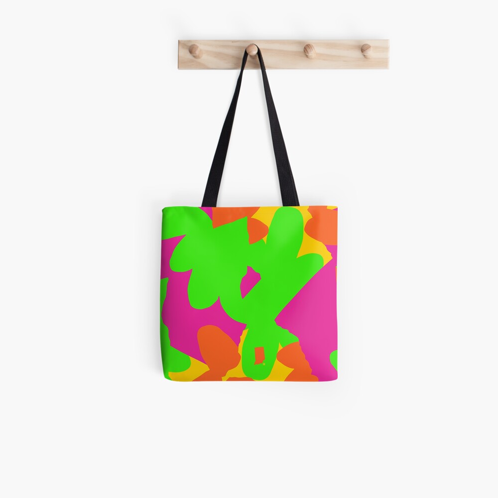 Sprouse inspired day glow print Tote Bag