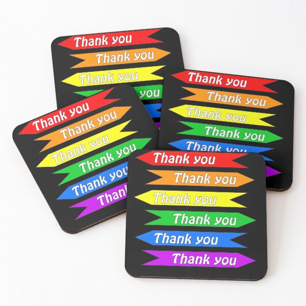Item preview, Thank you rainbow designed and sold by patriotazx.