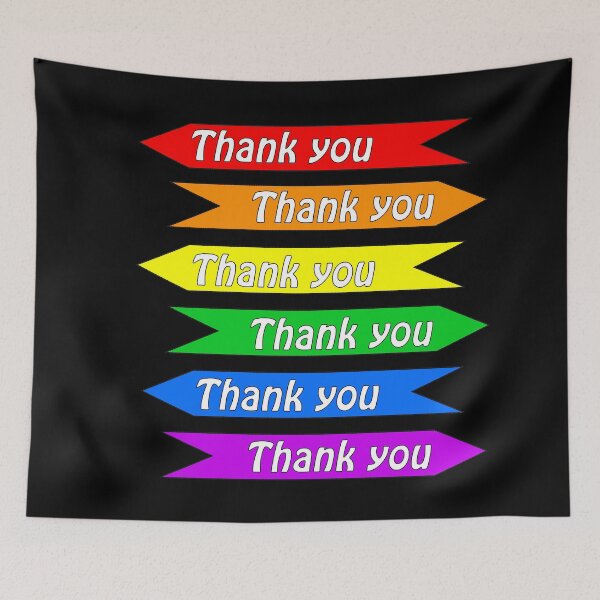 Item preview, Thank you rainbow designed and sold by patriotazx.