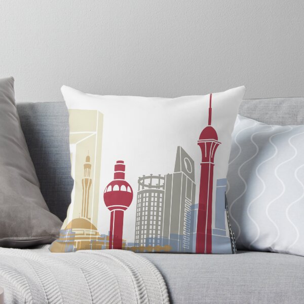 Item preview, Jeddah skyline poster designed and sold by paulrommer.