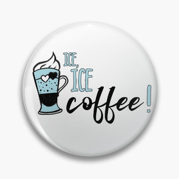 Item preview, Ice Ice Coffee designed and sold by MarinaBDesigns.