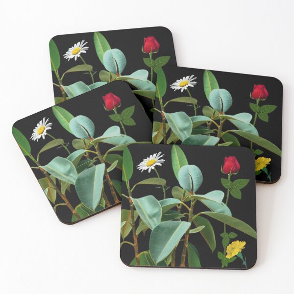 Item preview, Palm leaves with flowers, redecorate, refurbish, Stylize, nature, Fall designed and sold by jayne0524.