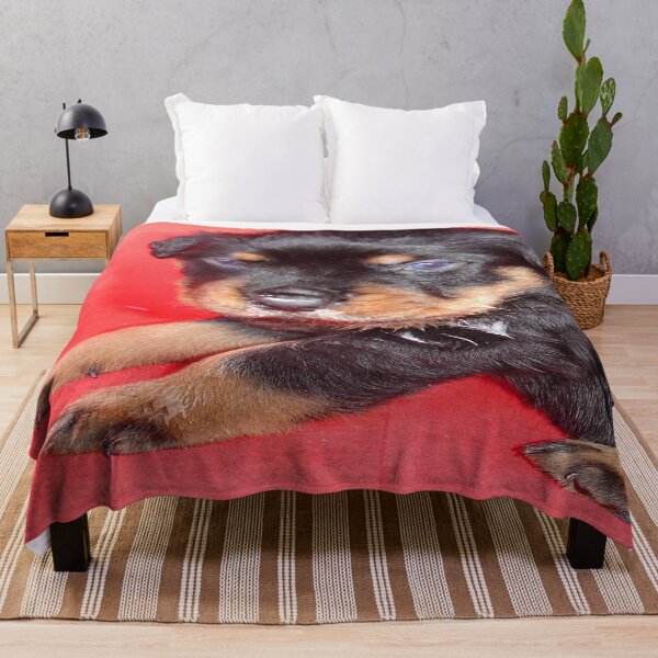 Item preview, Cute Rottweiler Puppy With Food On Muzzle designed and sold by taiche.