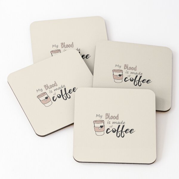 Item preview, My Blood is made of Coffee designed and sold by MarinaBDesigns.