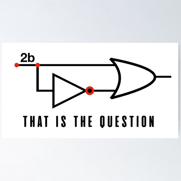 Item preview, 2B Or Not 2B Boolean Logic designed and sold by Jack Curtis.