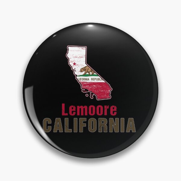 Item preview, Lemoore California State Distressed Flag Outline designed and sold by ha10378.