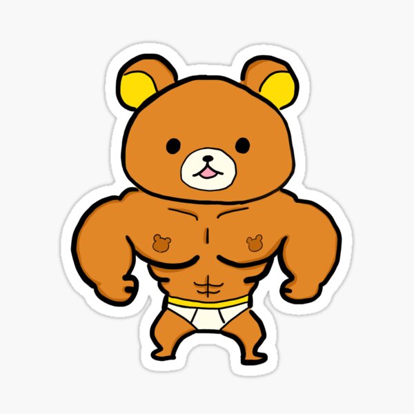Cute kawaii rilakkuma bear Sticker