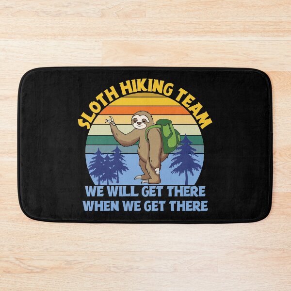 Item preview, Funny Sloth Hiking Team designed and sold by evadeedesigns.