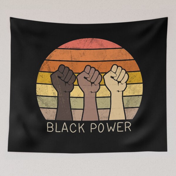 Item preview, Black Power Fists designed and sold by ValentinaHramov.