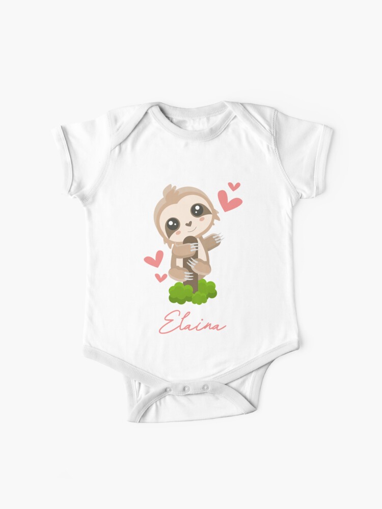 Baby girl sloth on sale clothes