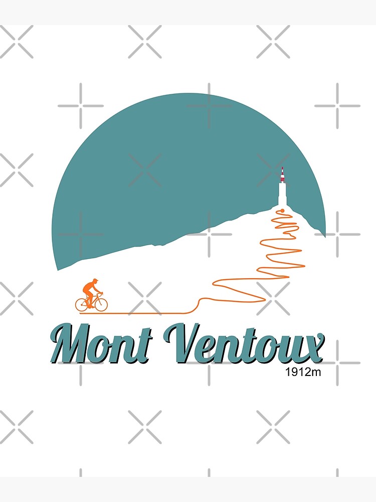 Mont Ventoux Circular Artwork