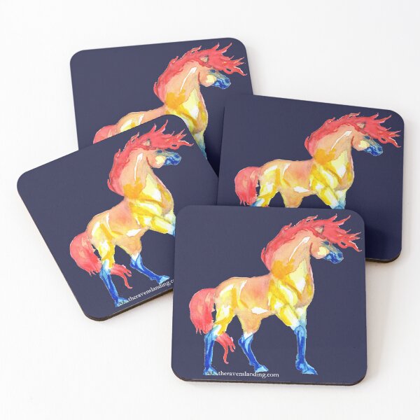 Item preview, Wind Blown Fire Horse designed and sold by The Raven's Landing.