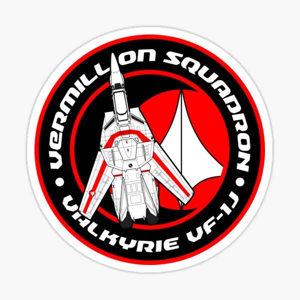 Vermillion Squadron Sticker