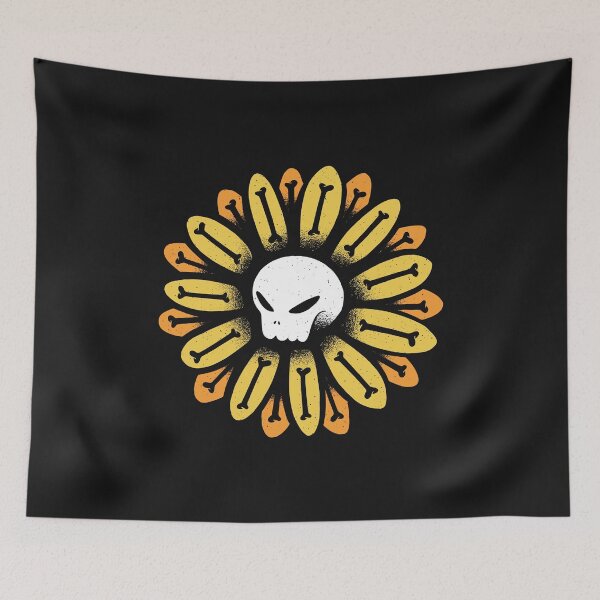 Item preview, Skull sunflower designed and sold by DerSenat.