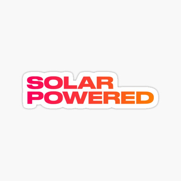 Item preview, Solar powered sticker V1 designed and sold by FutureEra.