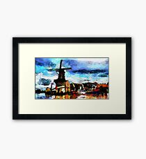 Wind Mill Framed Print