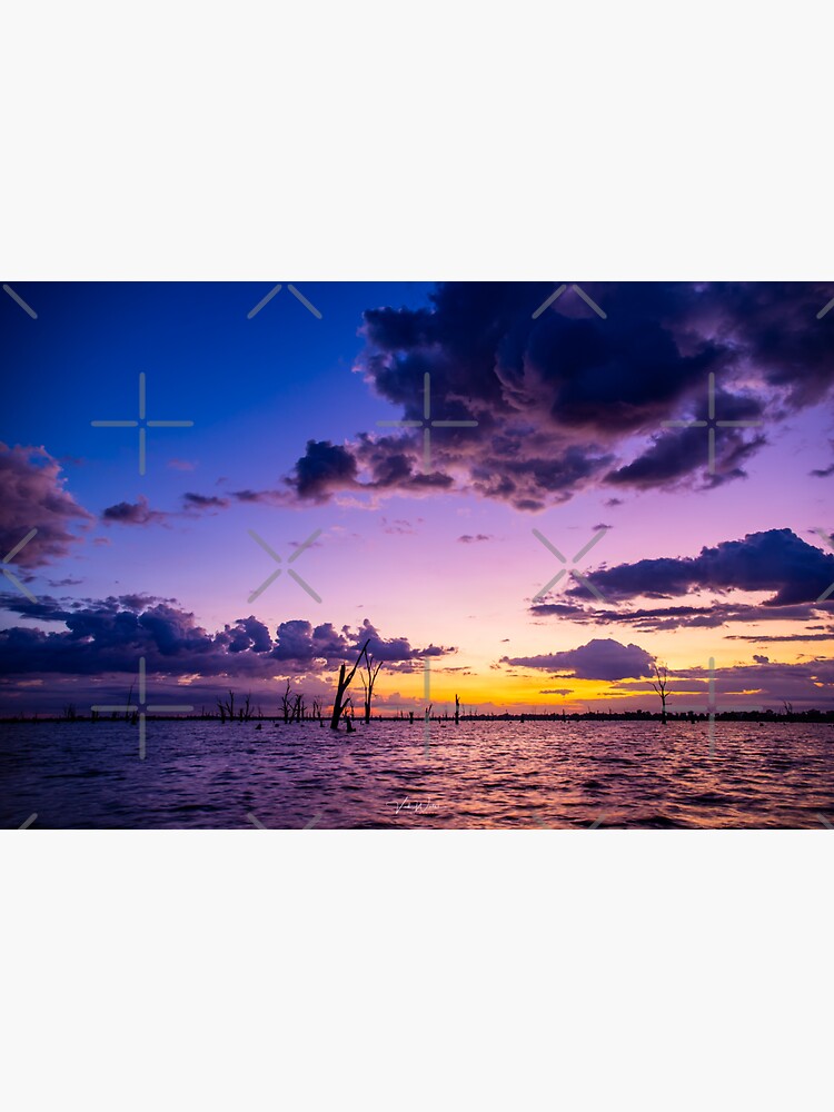 "Lake Mulwala, Yarrawonga, Victoria, Australia" Sticker for Sale by