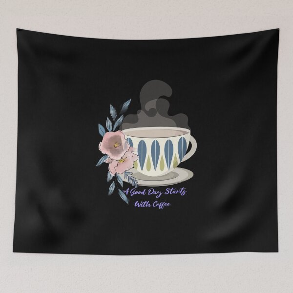 Item preview, A Good Day Starts With Coffee  designed and sold by joabaj.