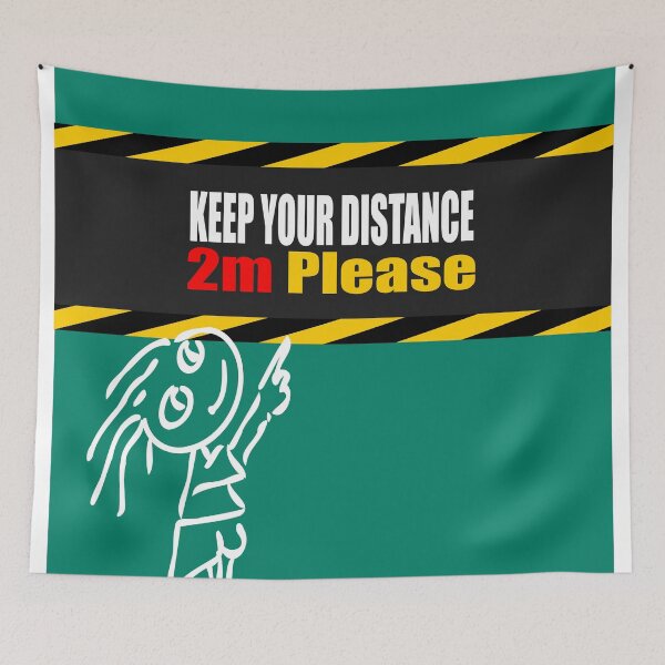 Item preview, social distancing designed and sold by stephenignacio.