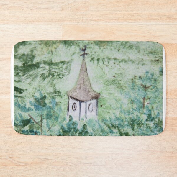 Item preview, Bell tower in the orchards designed and sold by EstelleRossetti.