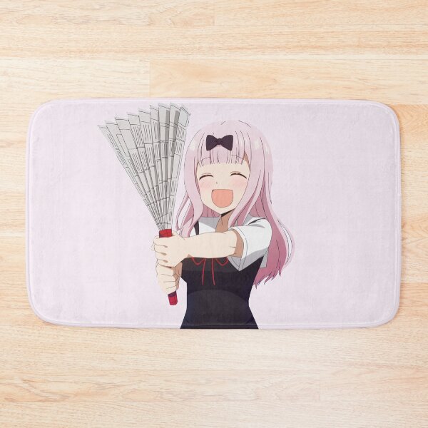 Item preview, Fujiwara Chika Newspaper Fan designed and sold by akshitamishra.