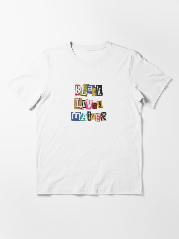 Thumbnail 3 of 7, Essential T-Shirt, BLACK LIVES MATTER designed and sold by jennagardnerr.