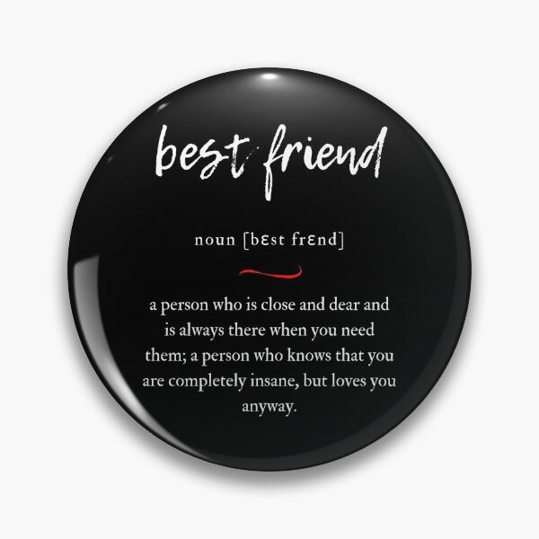 Item preview, Best Friend Definition | Dictionary Collection designed and sold by Designschmiede.