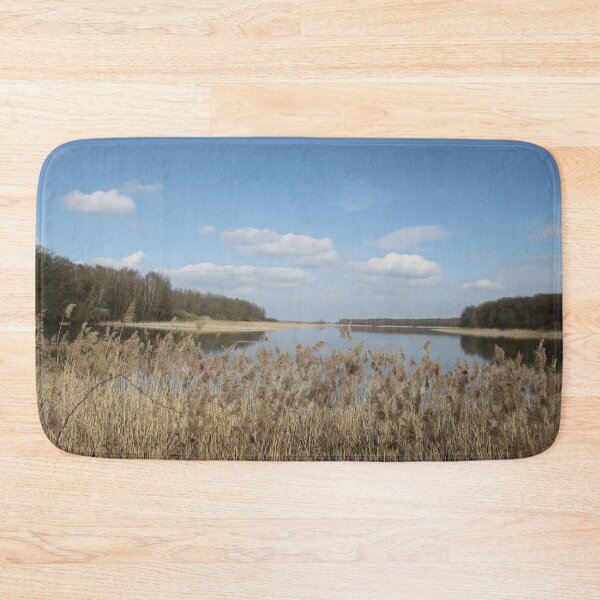 Item preview, Madine lake natural reeds landscape	 designed and sold by EstelleRossetti.