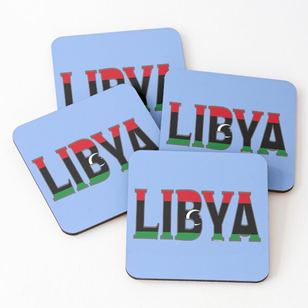 Item preview, Libya Font with Libyan Flag designed and sold by Havocgirl.