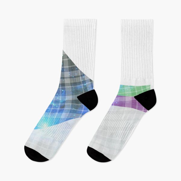 Item preview, Plaid space themed demisexual demiromantic flag  designed and sold by Jemjae1112.